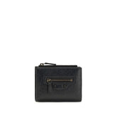 Balenciaga Black Lamb Ovis Aries Aries Wallet