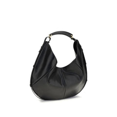 Saint Laurent Black Calf Leather Bos Taurus Shoulder Bag