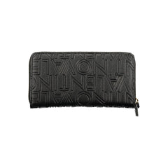 Valentino Black Polyurethane Womens Wallet