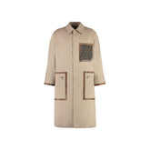 Fendi Beige Cotton Coat
