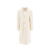 Maison Margiela White Cotton Coat