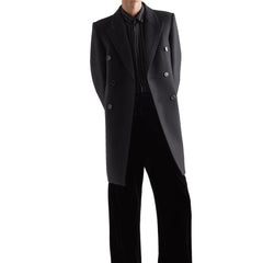 Saint Laurent Black Wool False
