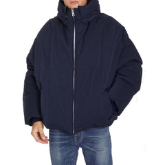 Bottega Veneta Blue Polyamide Full-Length Jacket