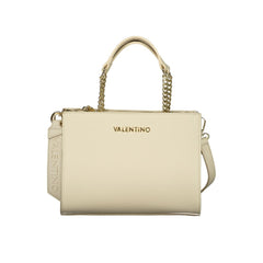 Valentino Beige Polyethylene Handbag