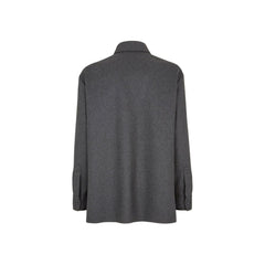 Fendi Gray Cashmere Coat