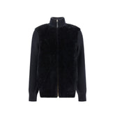 Loewe Black Lamb Fur Full-Length Jacket