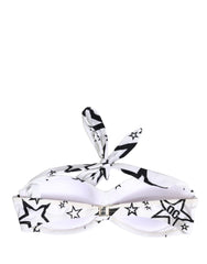 Dolce & Gabbana White Millennials Star Padded Bandeau Underwear