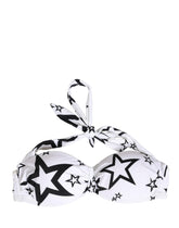 Dolce & Gabbana White Millennials Star Padded Bandeau Underwear