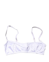 Dolce & Gabbana White Semi-Pad Underwire Balconette Bra Underwear