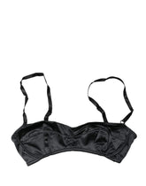 Dolce & Gabbana Black Semi-Pad Underwire Balconette Bra Underwear