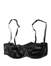 Dolce & Gabbana Black Semi-Pad Underwire Balconette Bra Underwear
