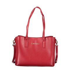 Valentino Red Polyethylene Handbag