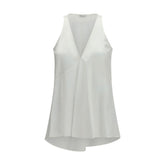 Brunello Cucinelli White Cotton Shirt