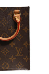 Louis Vuitton Monogram Canvas Petit Sac Plat Bag