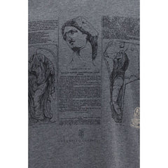 Brunello Cucinelli Gray Cotton T-Shirt