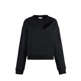 Alexander McQueen Black Cotton Sweatshirt