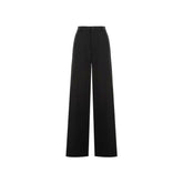 Balenciaga Black Wool Flared Pants