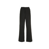Maison Margiela Black Viscose Casual Pants