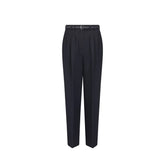 Dior Black Wool Casual Pants