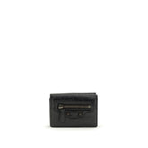 Balenciaga Black Lamb Ovis Aries Aries Wallet