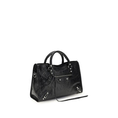 Balenciaga Black Lamb Ovis Aries Shoulder Bag
