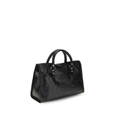 Balenciaga Black Lamb Ovis Aries Shoulder Bag