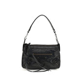 Balenciaga Black Lamb Ovis Aries Aries Handbag