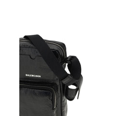 Balenciaga Black Lamb Ovis Aries Shoulder Bag