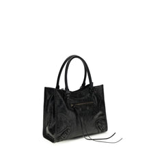 Balenciaga Black Lamb Ovis Aries Shoulder Bag