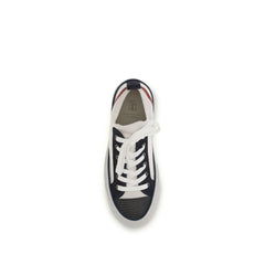Brunello Cucinelli Multicolor Cotton Low Top Sneakers