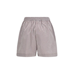 Brunello Cucinelli Multicolor Cotton Bermuda Shorts