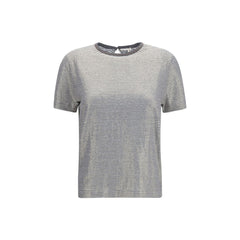 Brunello Cucinelli Multicolor Linen T-Shirt