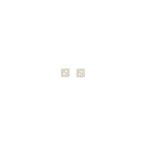 Fendi White Brass Earrings