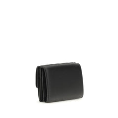 Fendi Black Lamb Ovis Aries Aries Wallet