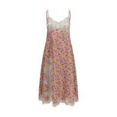 Dolce & Gabbana Multicolor Silk Casual Dress