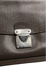 Louis Vuitton Belaia Clutch Taiga Leather