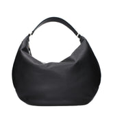 Jimmy Choo Black Leather Shoulder Bag