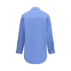 Balenciaga Blue Cotton Shirt