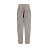 Brunello Cucinelli Beige Linen Casual Pants