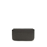Brunello Cucinelli Black Leather Shoulder Bag