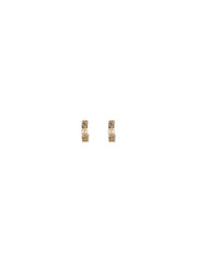 Versace Gold Brass Earrings