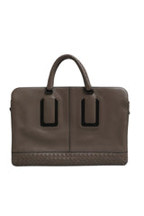 Bottega Veneta Getaway Intrecciato Leather Briefcase