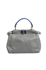 Fendi Mini Peekaboo Blue Grey