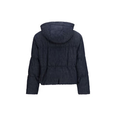 Brunello Cucinelli Blue Cotton Shell Jacket