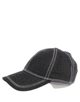 Dolce & Gabbana Men Black Cotton 6 Panel Baseball Capello Hat
