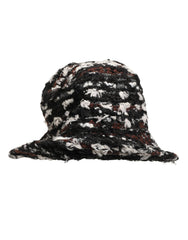 Dolce & Gabbana Women Multicolor Acrylic Tweed Bucket Capello Hat