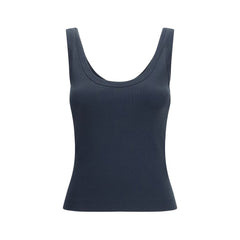 Brunello Cucinelli Blue Cotton T-Shirt