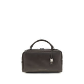 Brunello Cucinelli Brown Calf Leather Bos Taurus Handbag