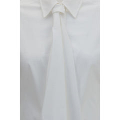 Brunello Cucinelli White Cotton Dress Shirt