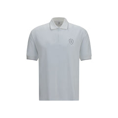 Brunello Cucinelli White Polyamide Polo Shirt